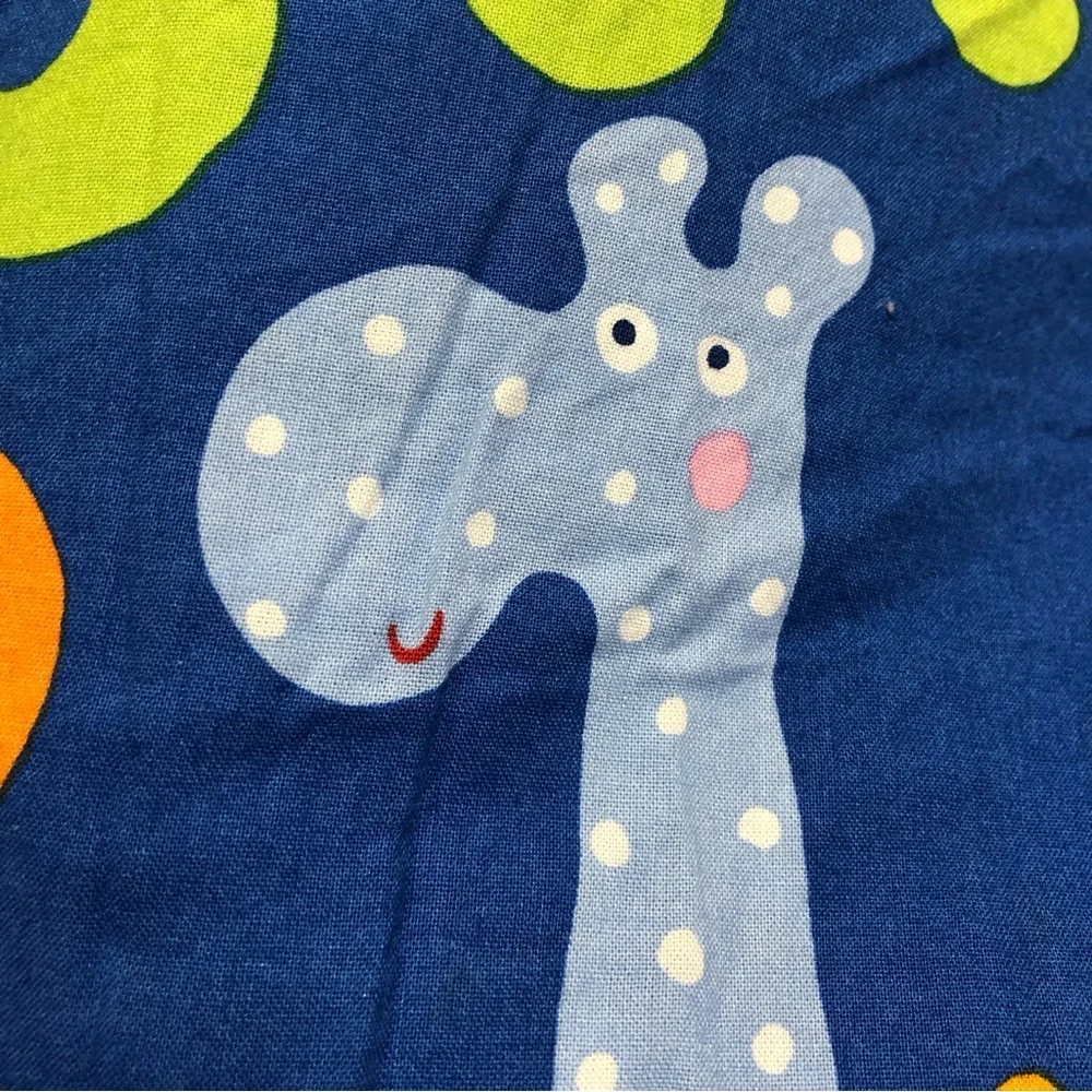 IKEA bright blue animals duvet cover twin